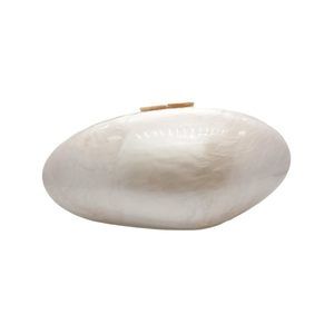Oval Acrylic Evening Clutch Bag Ladies Marble Purses And Handbags Pearl O_O